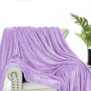 Lilac - Plush Blanket