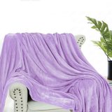 Lilac - Plush Blanket